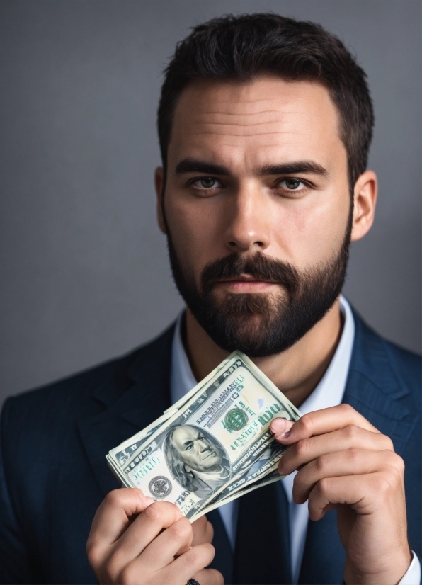 Forehead, Chin, Beard, Muscle, Eyelash, Dollar