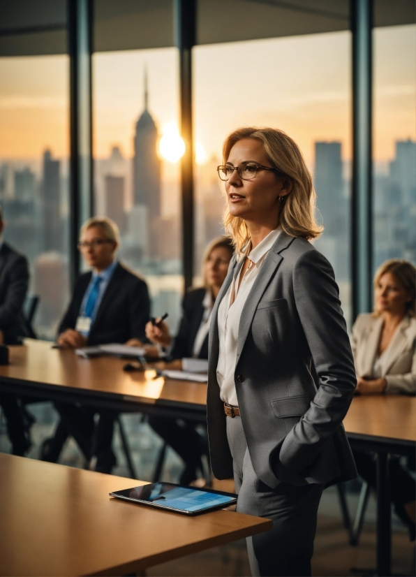 Table, Coat, Gesture, Suit, Blazer, Whitecollar Worker