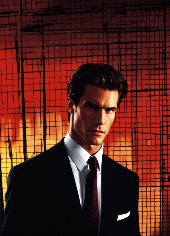 Forehead, Chin, Dress Shirt, Flash Photography, Sleeve, Collar