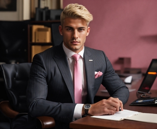 Table, Sleeve, Dress Shirt, Collar, Tie, Watch