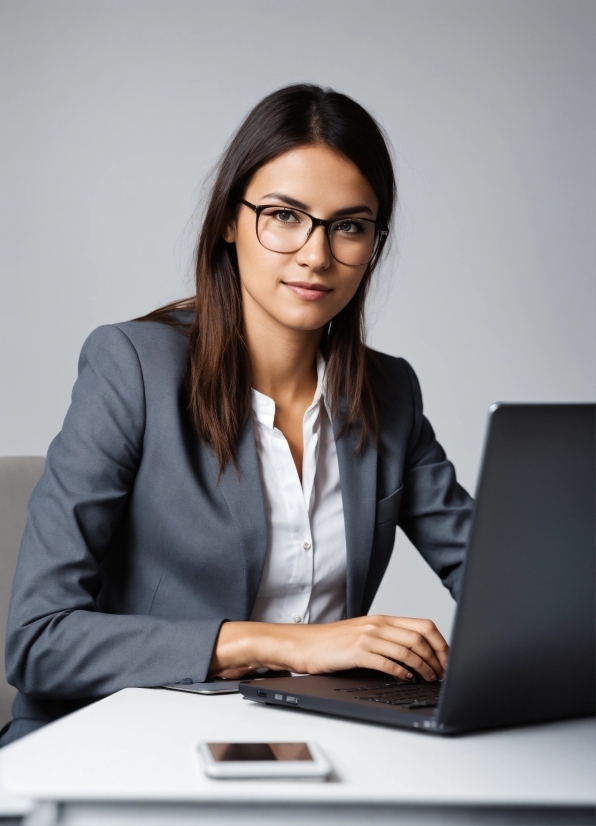 Glasses, Computer, Personal Computer, Laptop, Table, Vision Care