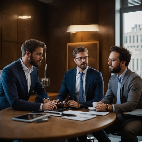 Table, Furniture, Chair, Tie, Organism, Conference Room Table