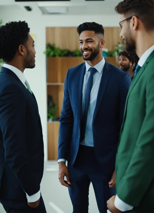 Suit Trousers, Smile, Dress Shirt, Fashion, Sleeve, Standing