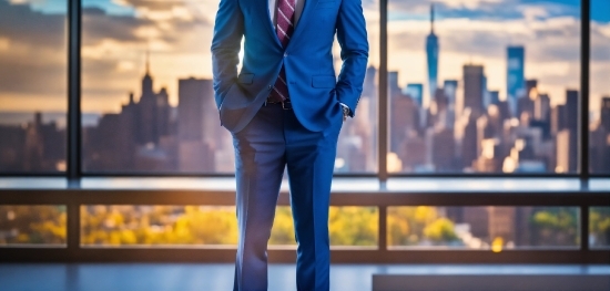 Outerwear, Cloud, Building, Tie, Flash Photography, Orange