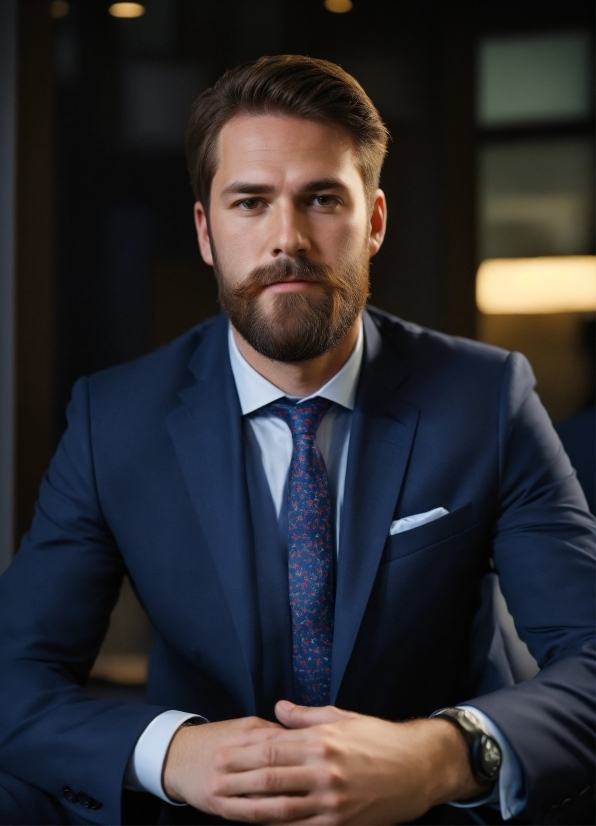 Forehead, Chin, Watch, Muscle, Dress Shirt, Tie