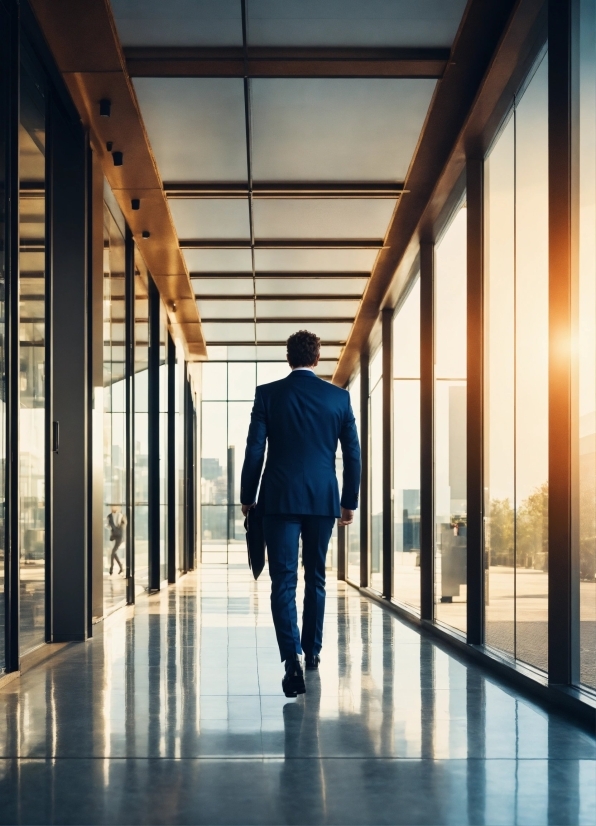 Standing, Symmetry, Metropolitan Area, Tints And Shades, Glass, Flooring