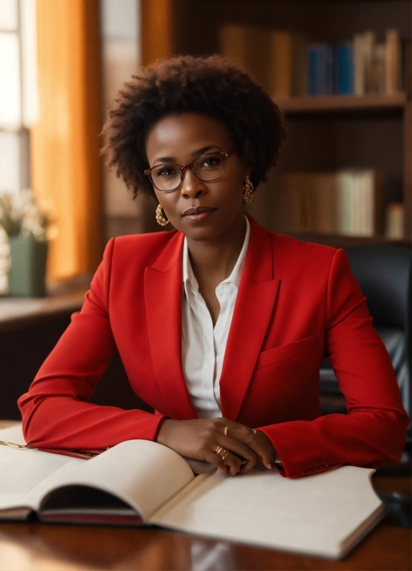 Glasses, Sleeve, Vision Care, Collar, Houseplant, Blazer