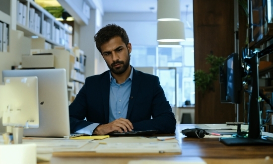 Computer, Personal Computer, Table, Plant, Desk, Computer Monitor