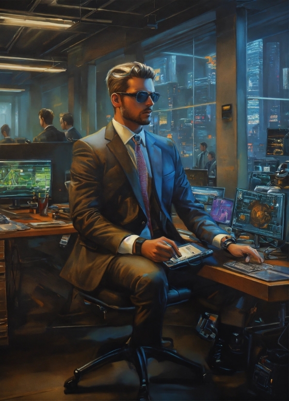 Furniture, Table, Tie, Automotive Design, Blazer, Whitecollar Worker