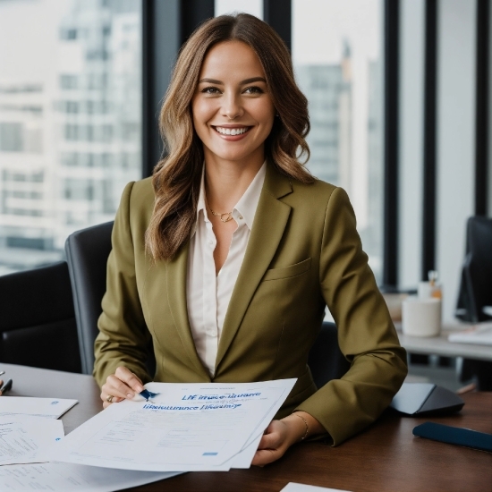 Smile, Table, Sleeve, Whitecollar Worker, Blazer, Event