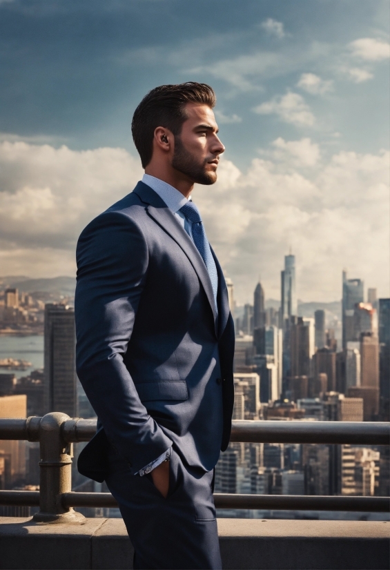 Cloud, Sky, Flash Photography, Building, Dress Shirt, Skyscraper