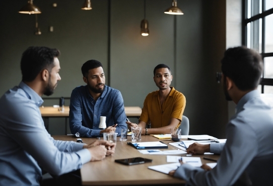 Table, Window, Chair, Conference Room Table, Engineering, Sharing