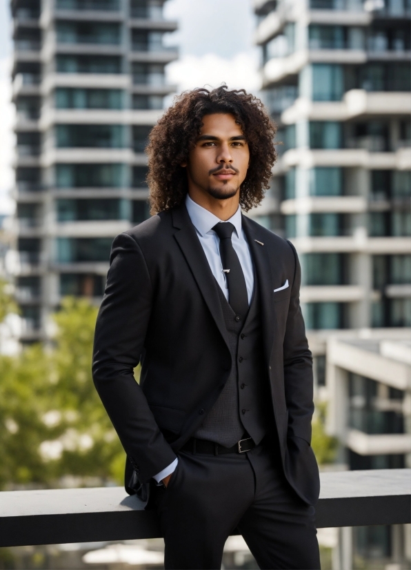 Face, Dress Shirt, Flash Photography, Sleeve, Building, Standing