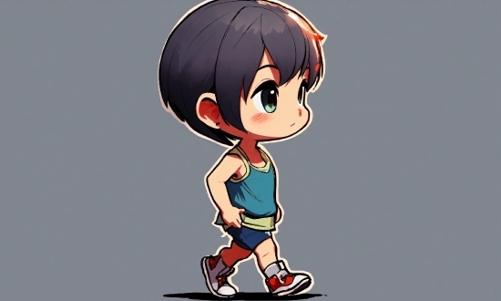Arm, Cartoon, Gesture, Toy, Art, Bangs