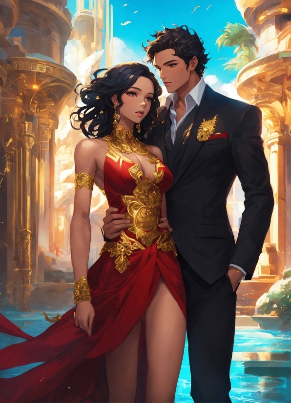 Wonder Woman, Dress, Fashion, Happy, Gown, Fashion Design