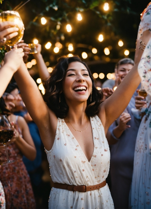 Smile, Photograph, Facial Expression, White, Happy, Fashion