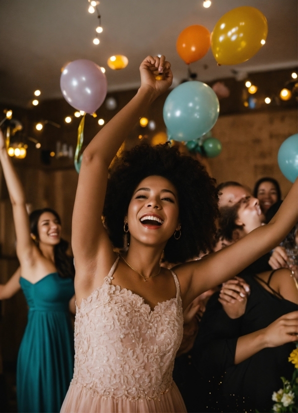 Smile, Photograph, Facial Expression, Dress, Green, Fashion