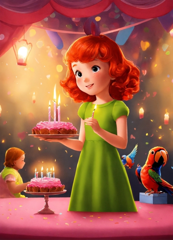 Candle, Photograph, Food, Cartoon, Birthday Candle, Lighting