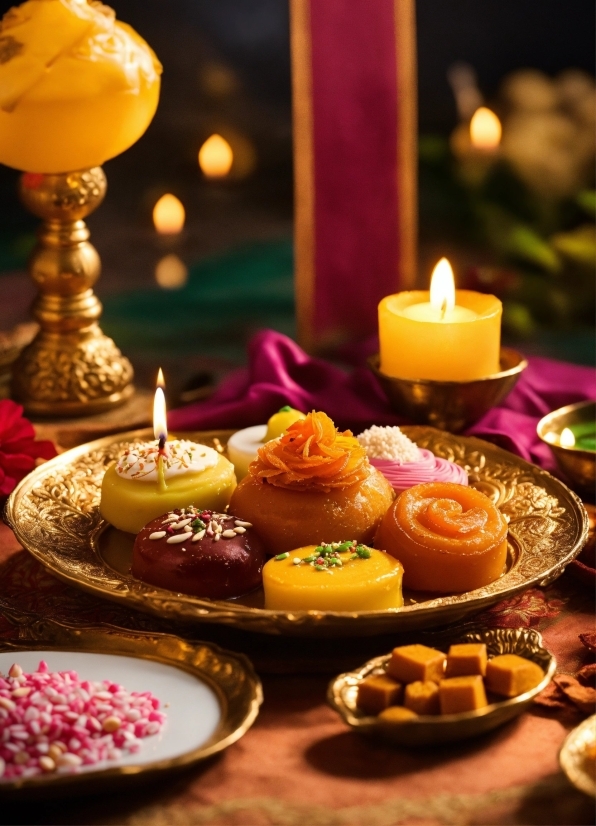 Food, Candle, Light, Ingredient, Lighting, Tableware