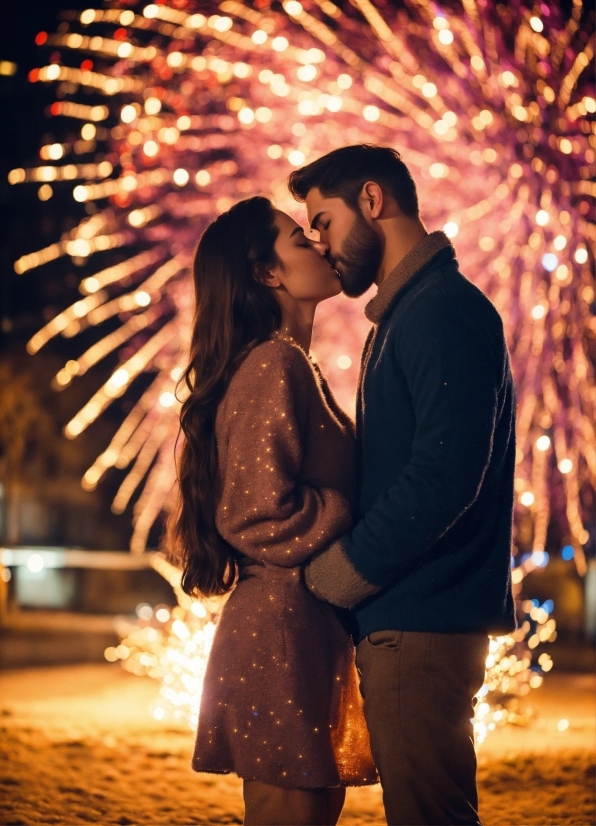 Photograph, Kiss, Light, People In Nature, Flash Photography, Lighting