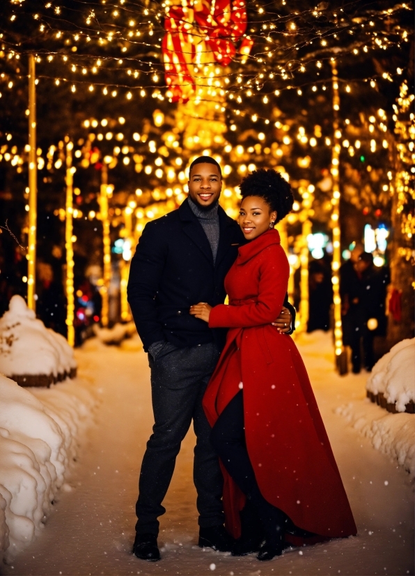 Smile, People In Nature, Human, Snow, Human Body, Flash Photography