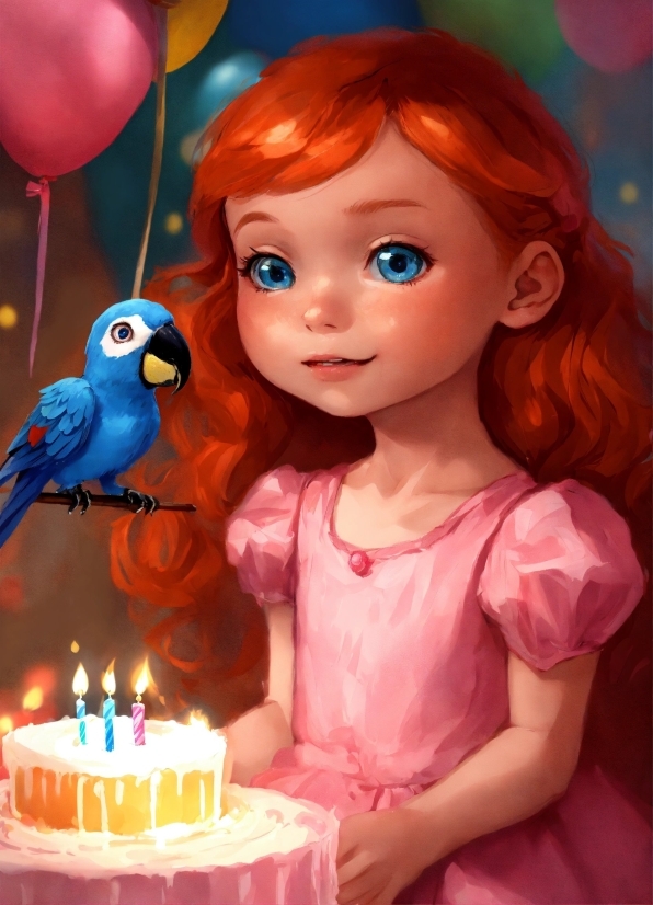 Skin, Blue, Toy, Candle, Doll, Bird