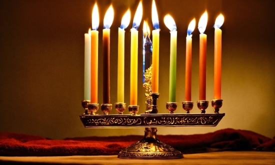 Candle, Wax, Candle Holder, Light, Lighting, Menorah