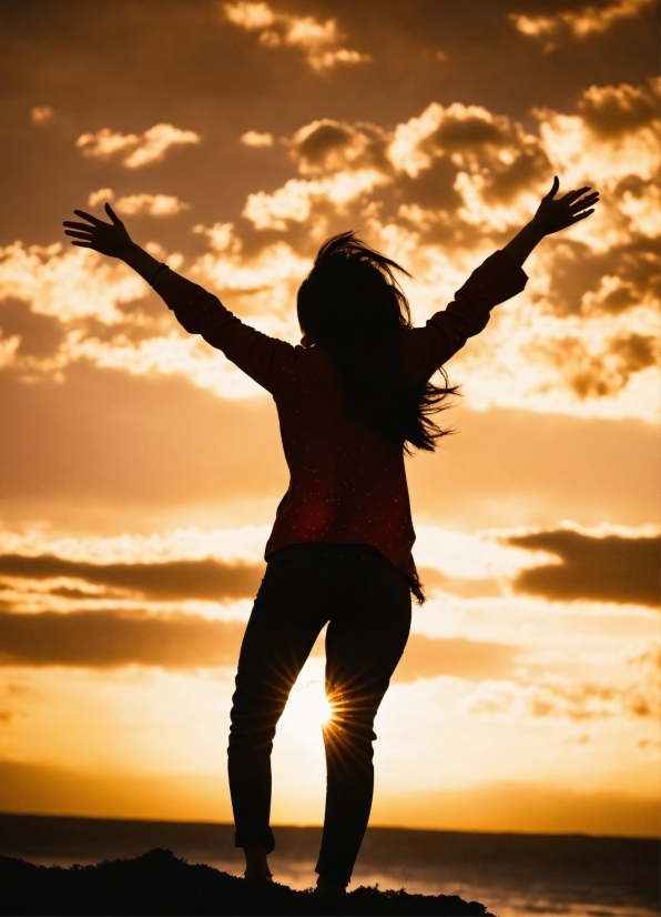 Cloud, Sky, People In Nature, Nature, Human, Flash Photography