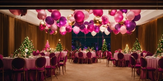 Plant, Decoration, Furniture, Table, Purple, Chair