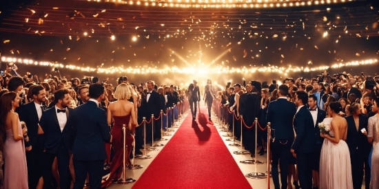 Photograph, Orange, Flooring, Crowd, Entertainment, Red