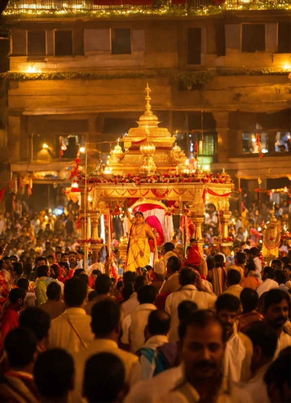 Building, Temple, Window, Crowd, Temple, City