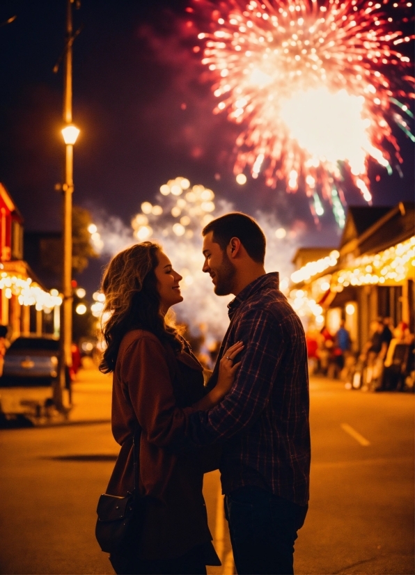 Photograph, Sky, Fireworks, White, Light, Flash Photography