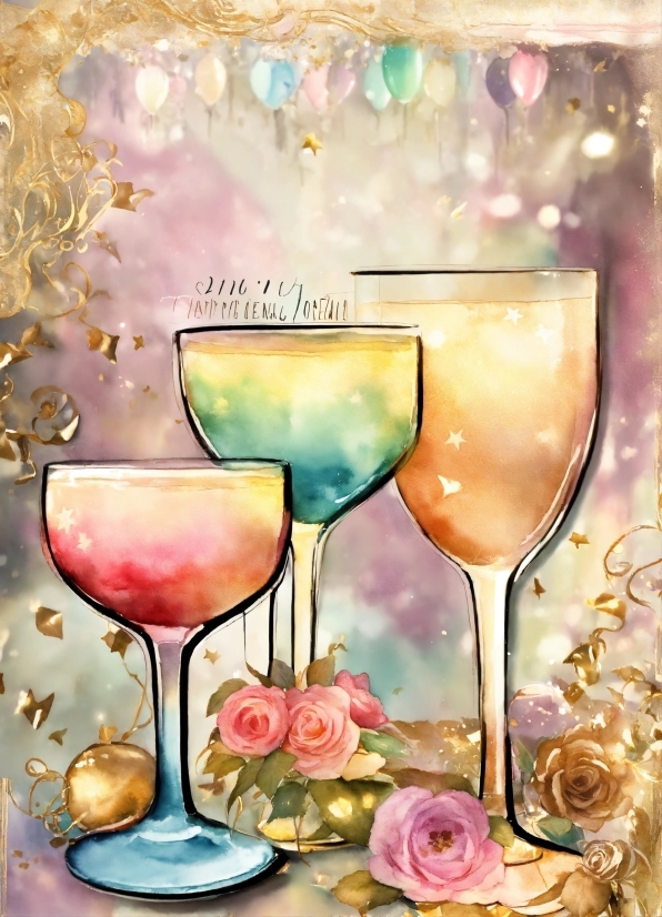 Tableware, Stemware, Drinkware, Liquid, Flower, Cocktail