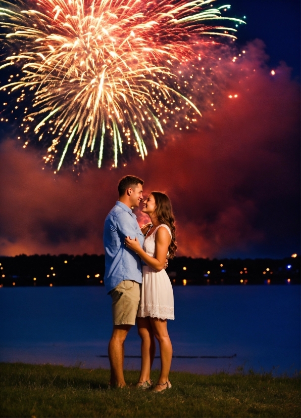 Photograph, Fireworks, Sky, Light, Nature, Flash Photography