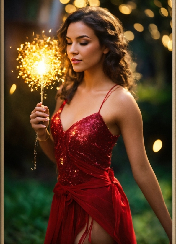 Hair, Light, Flash Photography, Dress, Waist, People In Nature