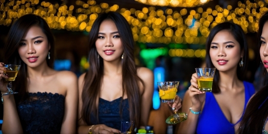 Smile, Tableware, Yellow, Flash Photography, Drink, Happy