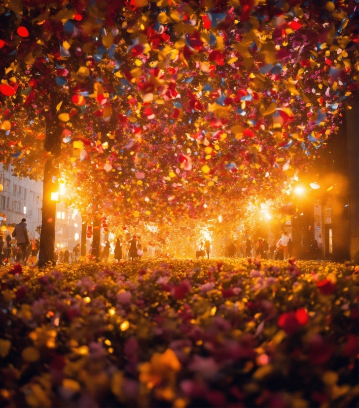 Light, Amber, Orange, Landmark, Crowd, Event