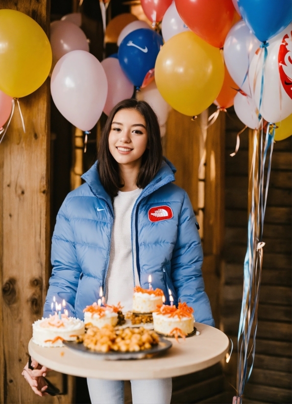 Food, Smile, Tableware, Balloon, Yellow, Happy