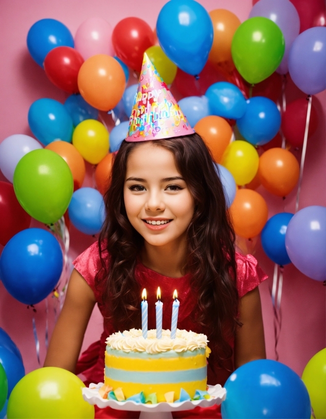 Smile, Food, Candle, Photograph, Balloon, Happy