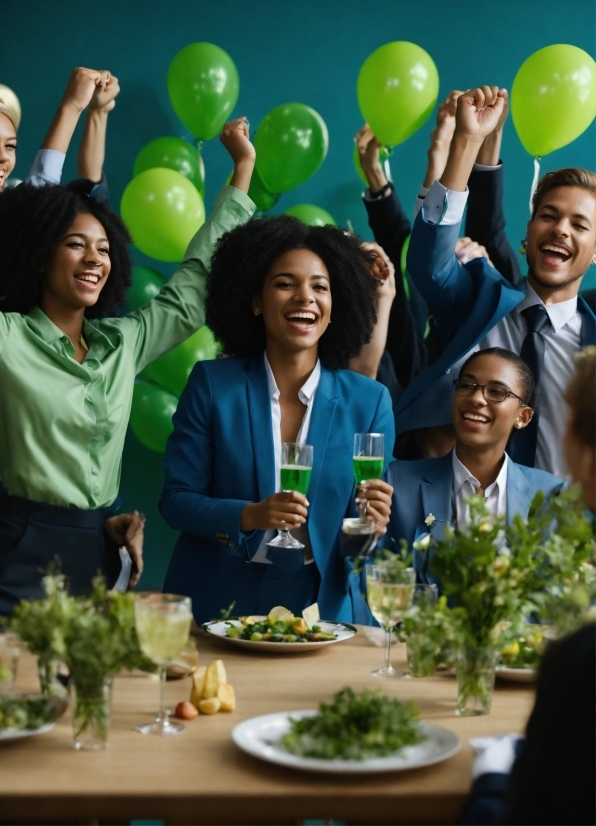 Smile, Green, Plant, Food, Organ, Balloon