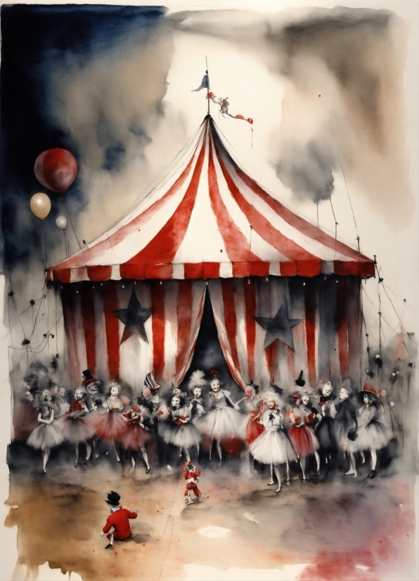 Photograph, Entertainment, Performing Arts, Art, Paint, Carousel