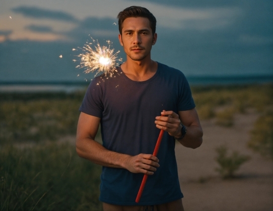 Sky, Cloud, People In Nature, Fireworks, Plant, Human Body