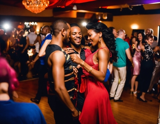 Trousers, Flash Photography, Purple, Entertainment, Dress, Smile