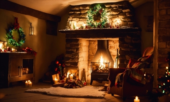 Lighting, Wood, Hearth, Fire, Tree, Heat