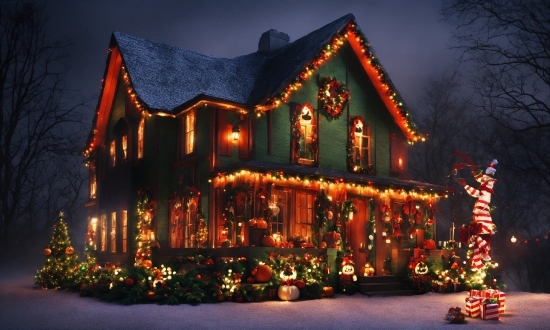 Plant, Window, Property, Lighting, House, Sky