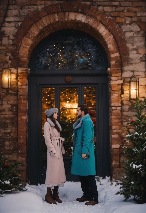 Photograph, Snow, Plant, Standing, Tree, Freezing