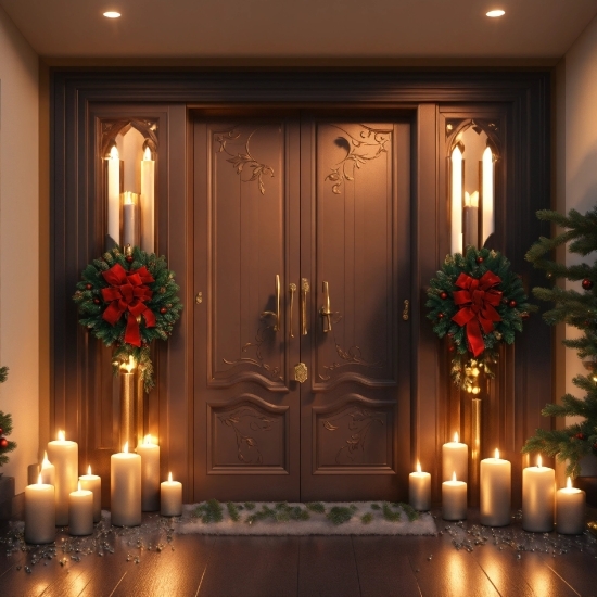 Property, Candle, Decoration, Light, Amber, Orange