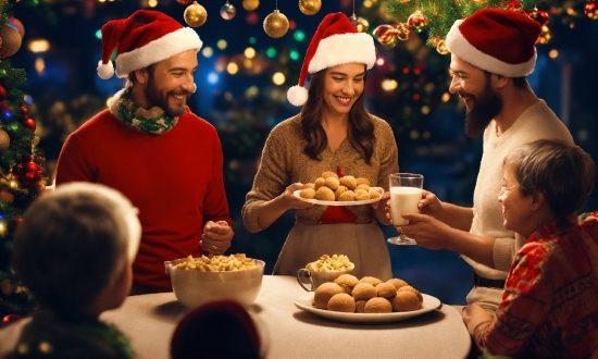 Food, Smile, Table, Sharing, Tableware, Jacket