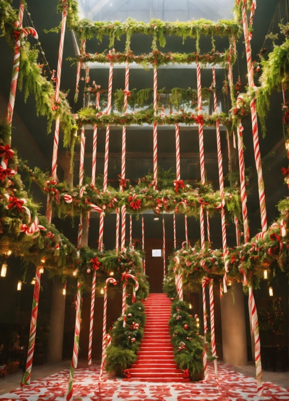 Building, Plant, Christmas Ornament, Branch, Window, Architecture