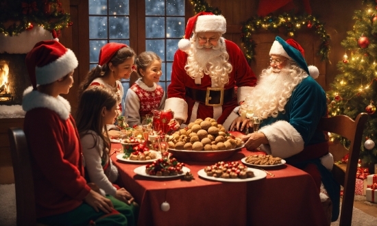 Clothing, Table, Food, Tableware, Beard, Chair